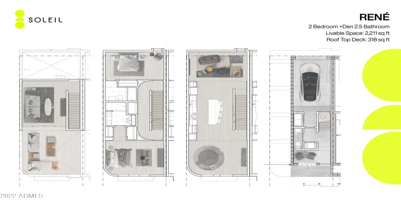 2,211 Sq Ft Living Space