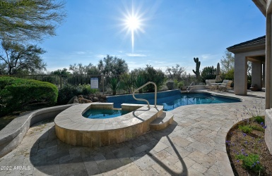 Full Remodel in July 2021..Pool, Spa, Travertine deck & landscaping!