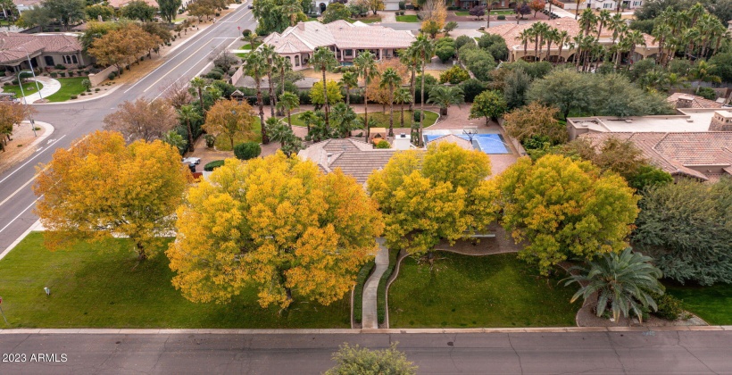 Amazing curbside appeal and a taste of seasons changing in AZ!