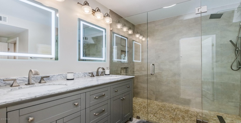 Master bathroom