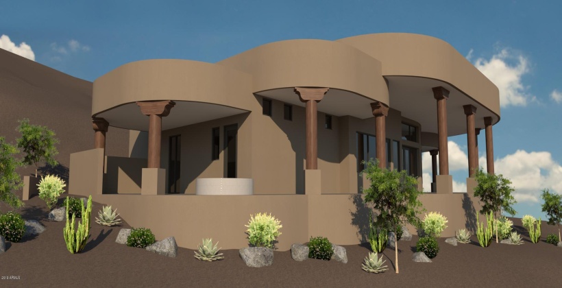 This house has been approved by the City of Phoenix and the HOAs.