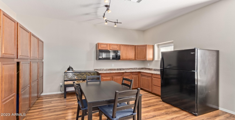 small kitchenette area