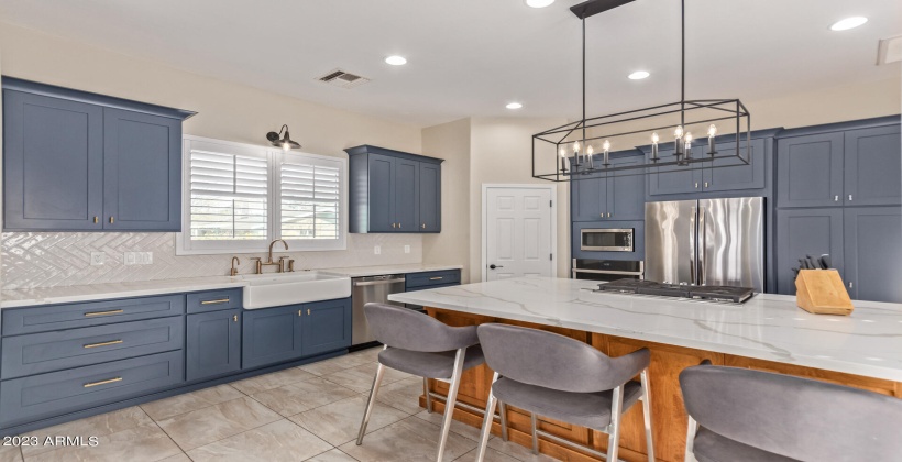 beautifully remodeled kitchen