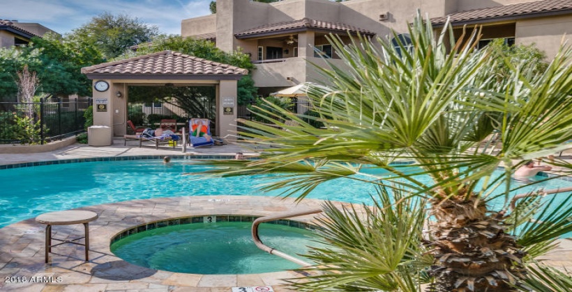 Patio to condo is to the top right of Gazebo.