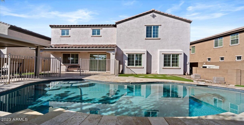 Salt Water Heated Pool