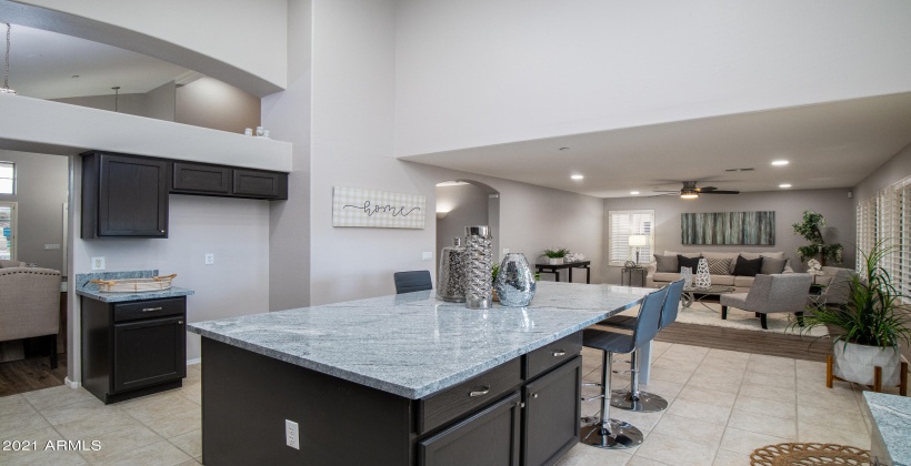 KITCHEN OPENS UP TO THE FAMILY ROOM! ONE BIG OPEN FLOORPLAN!