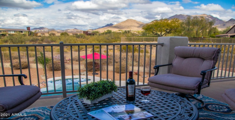 MASTER BEDROOM BALCONY! WOW! THE VIEW!