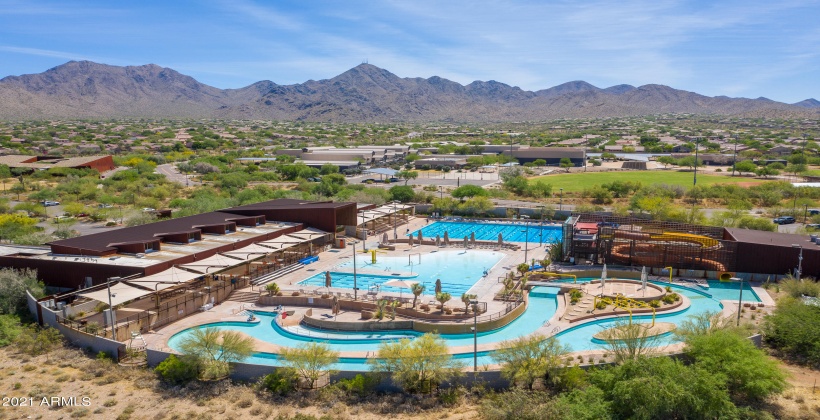 AQUATIC CENTER IN MCDOWELL MTN RANCH. LAZY RIVER, SLIDES, POOL, GYM! WITHIN WALKING DISTANCE!