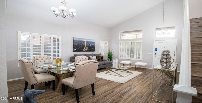 FORMAL DINING ROOM AND LIVING ROOM