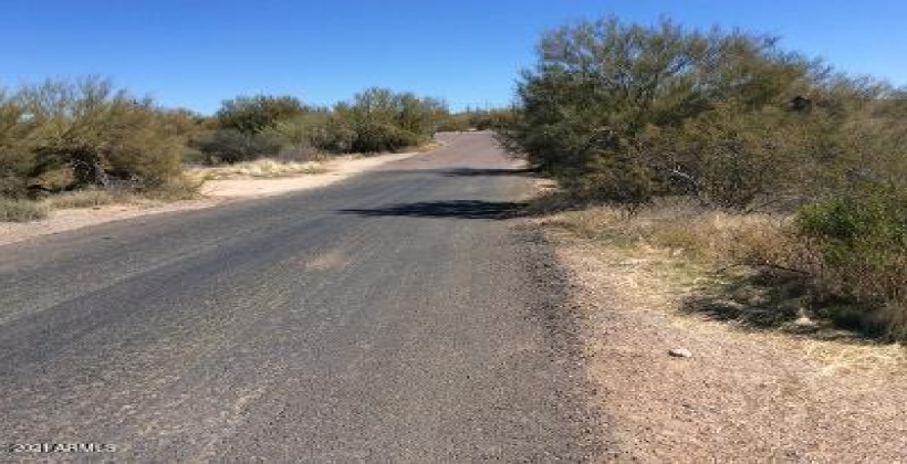 Looking east toward Pima from Via Dona