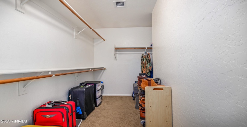 Primary bedroom closet