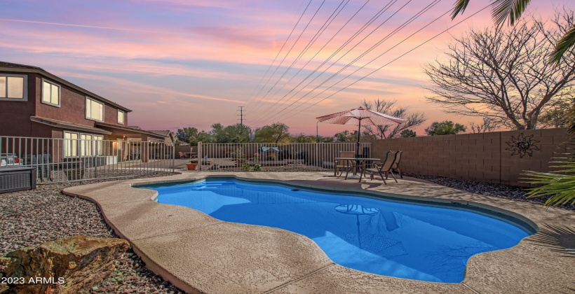 Sparkling pool