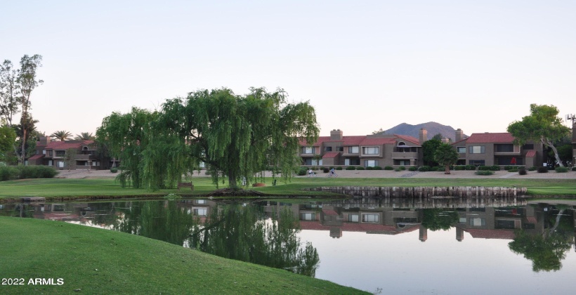 golf course is located behind complex with a biking/walking path steps from this condo