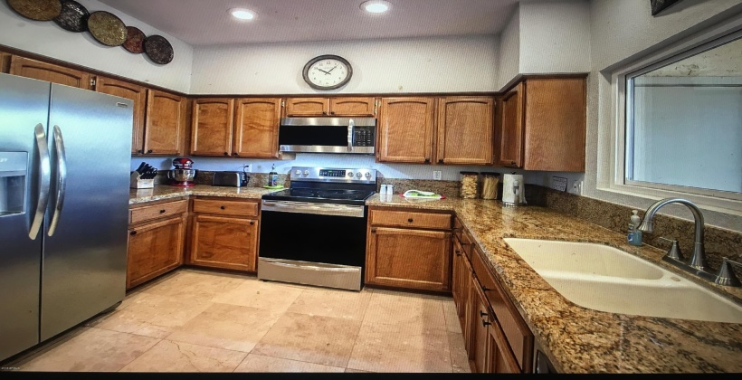 Kitchen has All New SS Appliances!