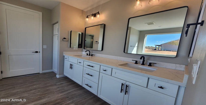 MASTER BATH DOUBLE VANITY