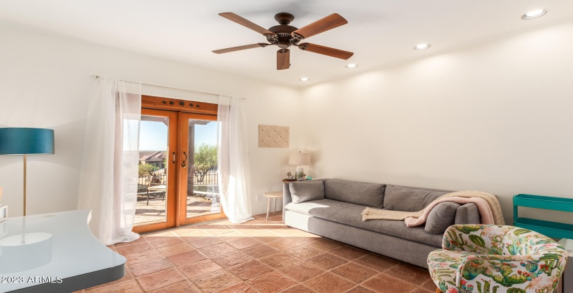 Bedroom 2 and 3 are split from the master bedroom. This bedroom has its own patio that boasts breath taking sunrise and sunset views. Complete with its own sitting area, this room is ideal for the guests that you don't want to leave anytime soon.