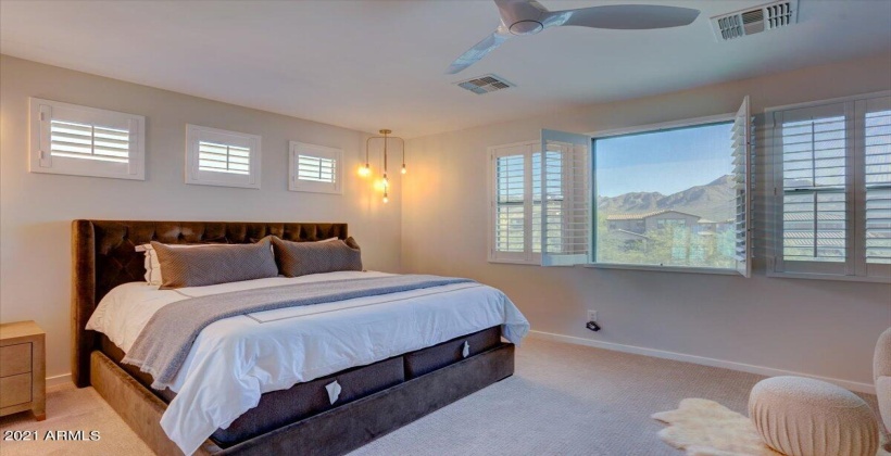 Wake up to views of the McDowell Mountains