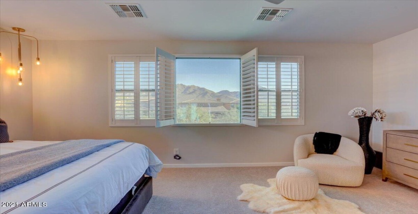 Wake up to views of the McDowell Mountains