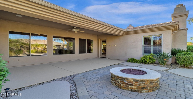 Large Covered patio