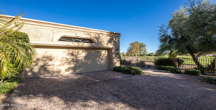 Direct entry into Villa from garage.