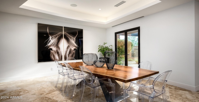 Formal Dining Area Seating for 8.