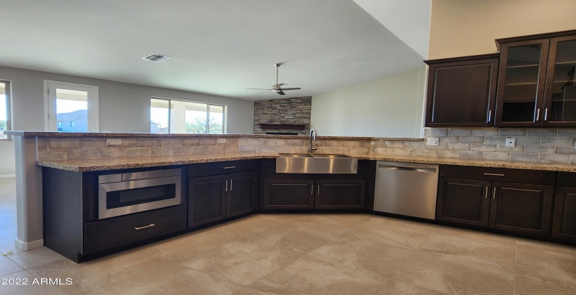 KITCHEN - ACTUAL PHOTO OF FINISHED HOME