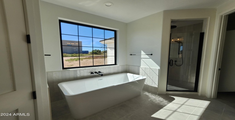 FREE STANDING TUB IN MASTER BATH (ACTUAL PICTURE OF THE FINISHED HOME AS OF APRIL 7, 2024)