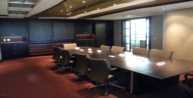 Fully appointed Boardroom with 12+ seat conference table, full Video and Internet