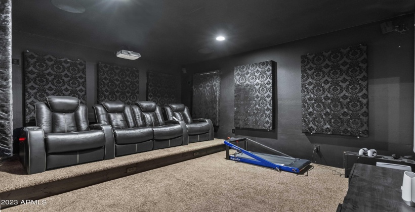 Custom Theater room