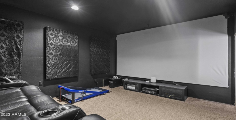 Custom Theater room