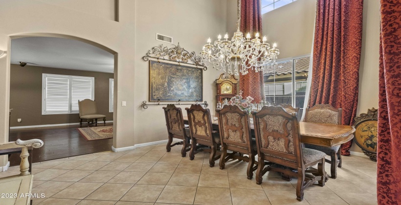 Dramatic Formal dining