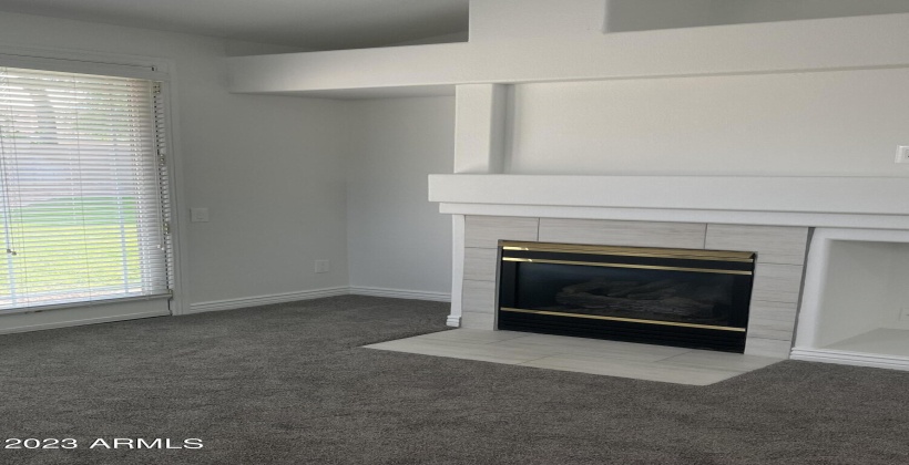 (2023) Renovated Fireplace in family room