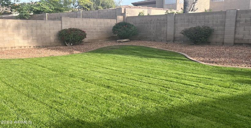 Plenty of room for a pool or just enjoy the outdoors in your private backyard