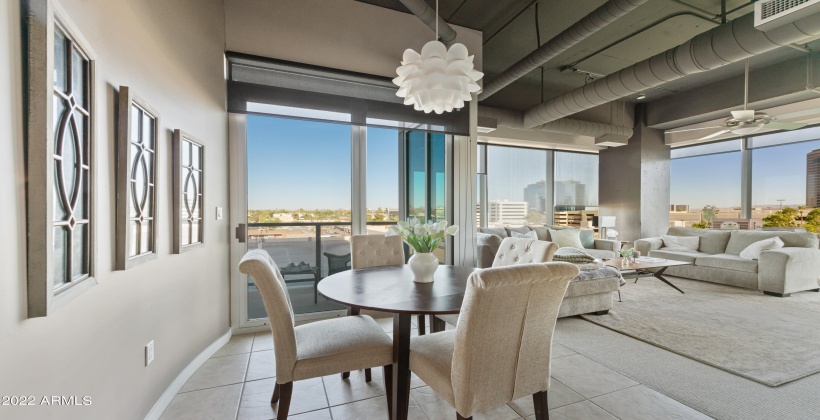 Gorgeous dining area