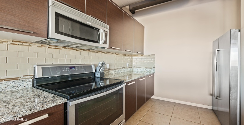 Beautiful sleek designed kitchen