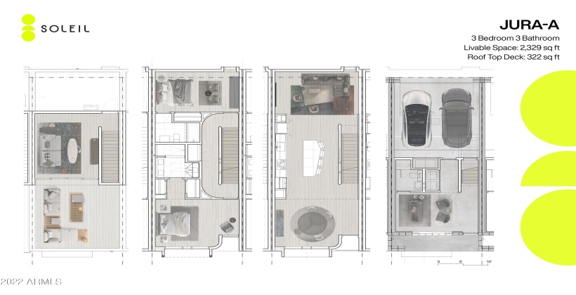 2,097 Sq Ft Living Space