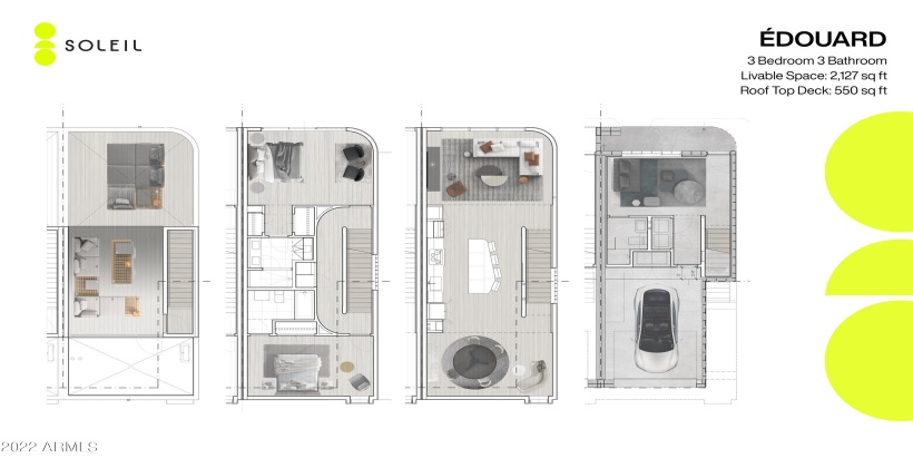 2,127 Sq Ft Living Space