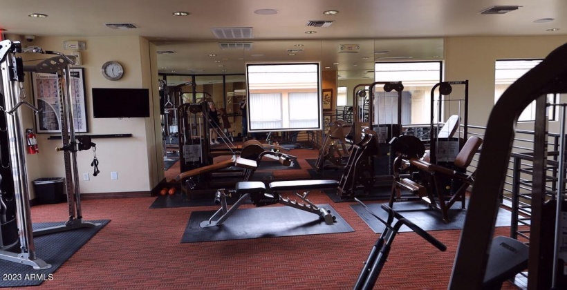 Fitness room