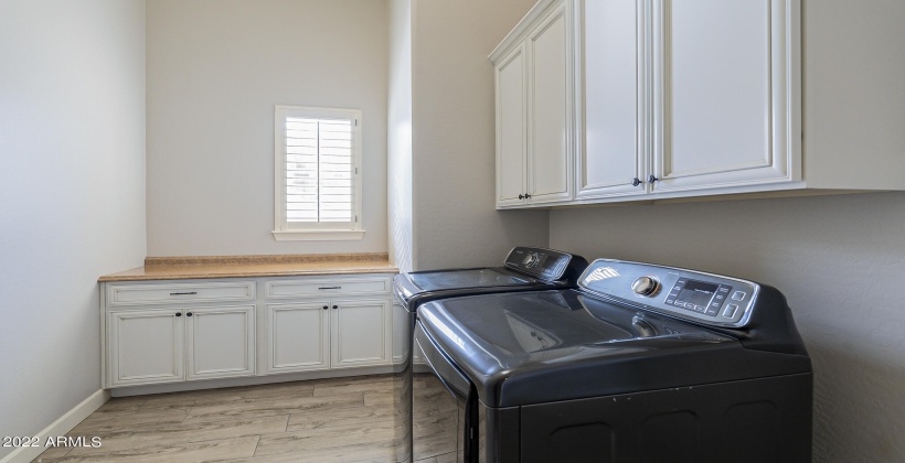 Laundry Room is an actual ROOM, not a passthru from the garage.