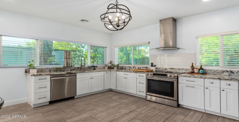 Guest quarters kitchen