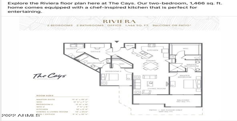 Riviera floorplan